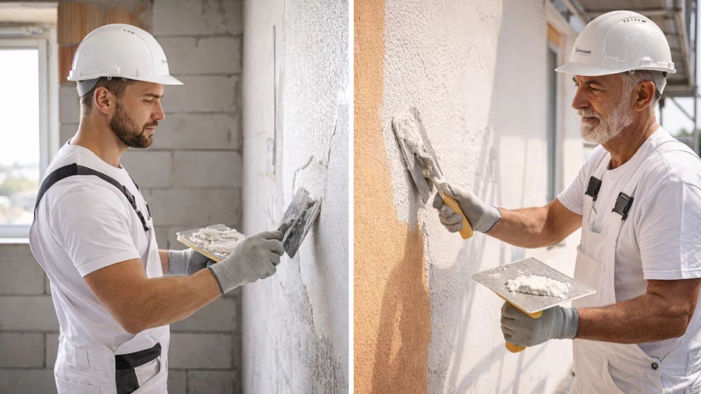 Innen- und Außenputz